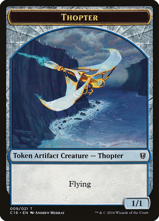 Thopter // Germ Double-Sided Token (9 // 10) (Commander 2016)