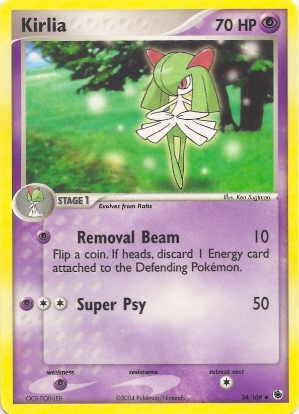 Image for Kirlia (34) (EX Battle Stadium) - Pokemon
