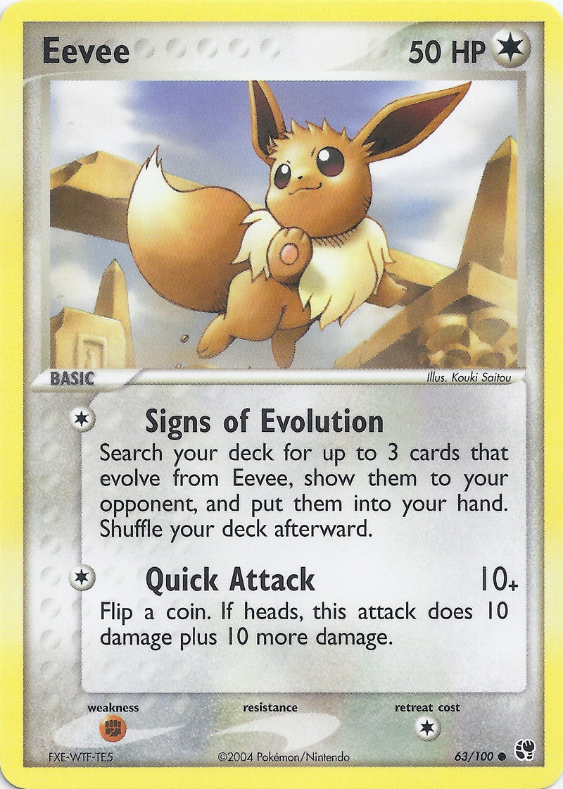 Image for Eevee (63) (EX Battle Stadium) - Pokemon