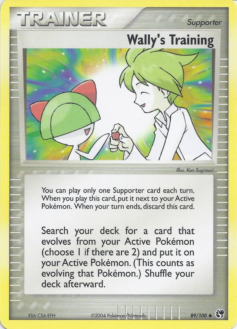 Image for Wally's Training (89) (EX Battle Stadium) - Pokemon