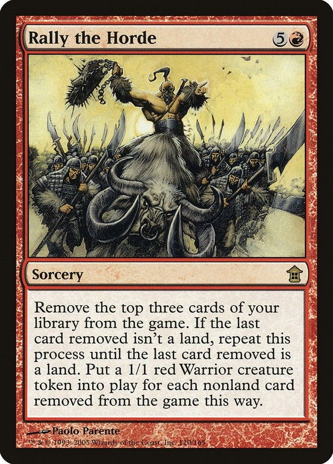 Rally the Horde (110) (Saviors of Kamigawa)