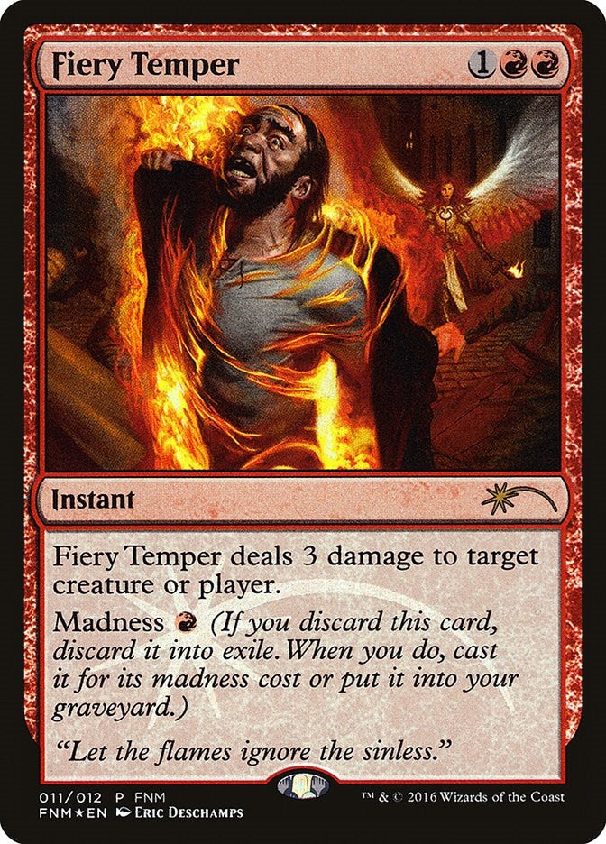 Fiery Temper (11) (FNM Promos)