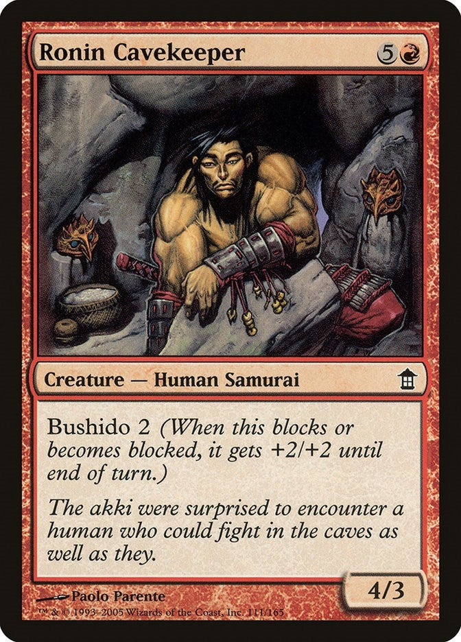 Ronin Cavekeeper (111) (Saviors of Kamigawa)