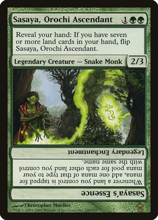 Sasaya, Orochi Ascendant (145) (Saviors of Kamigawa)