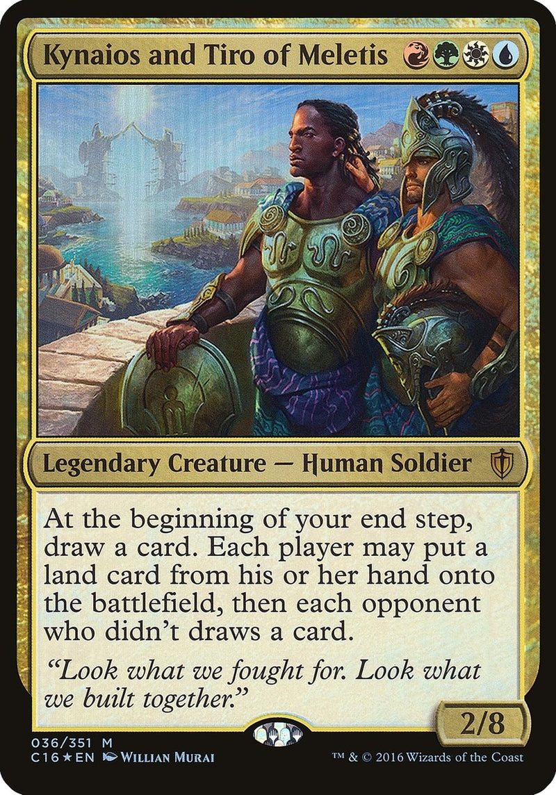 Kynaios and Tiro of Meletis (Commander 2016) (36) (Oversize Cards)