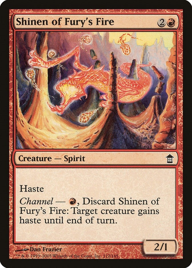 Shinen of Fury's Fire (112) (Saviors of Kamigawa)