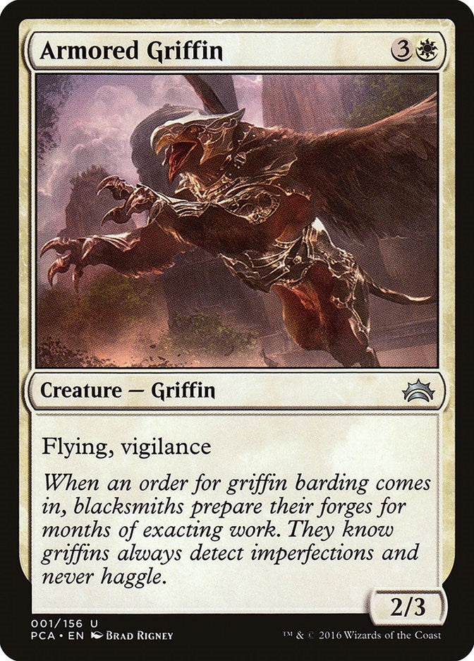 Armored Griffin (1) (Planechase Anthology)
