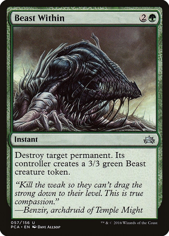Beast Within (57) (Planechase Anthology)