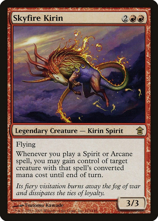 Skyfire Kirin (113) (Saviors of Kamigawa)