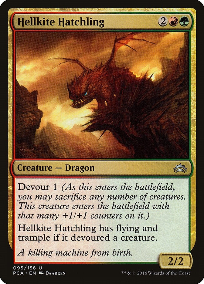 Hellkite Hatchling (95) (Planechase Anthology)