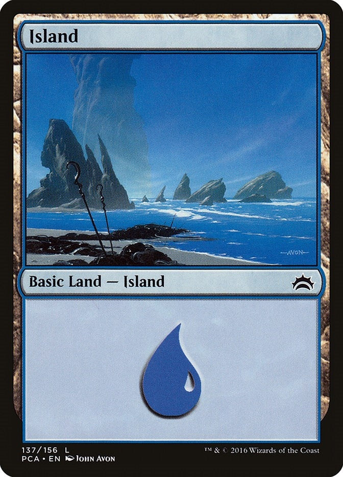 Island (137) (137) (Planechase Anthology)