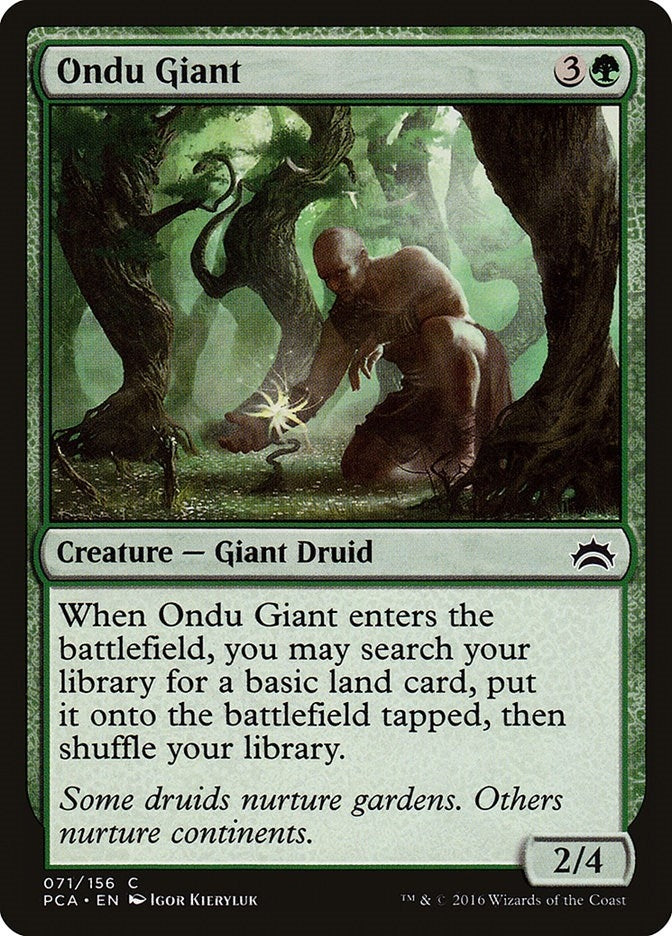 Ondu Giant (71) (Planechase Anthology)