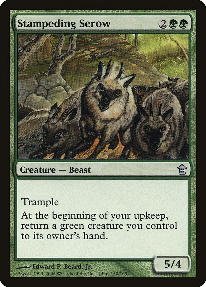 Stampeding Serow (150) (Saviors of Kamigawa)