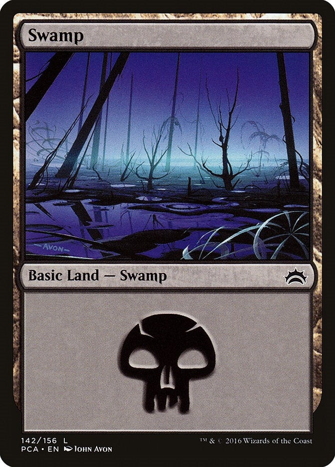 Swamp (142) (142) (Planechase Anthology)