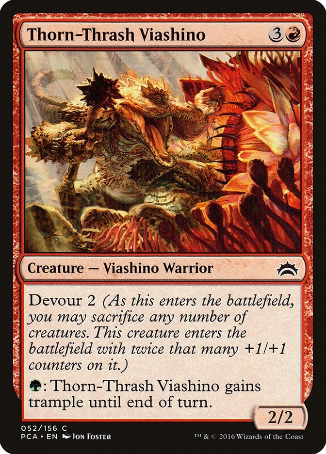 Thorn-Thrash Viashino (52) (Planechase Anthology)