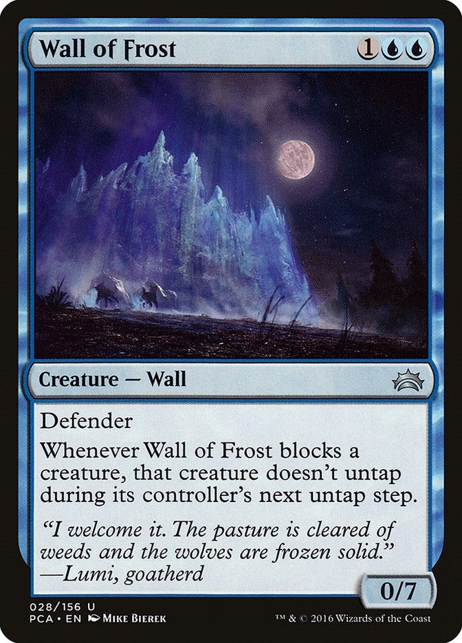 Wall of Frost (28) (Planechase Anthology)