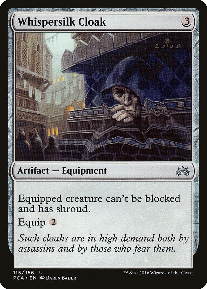 Image for Whispersilk Cloak (115) - Magic: The Gathering