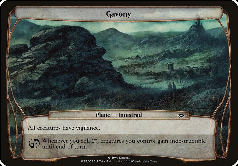 Gavony (Planechase Anthology) (Oversize Cards)