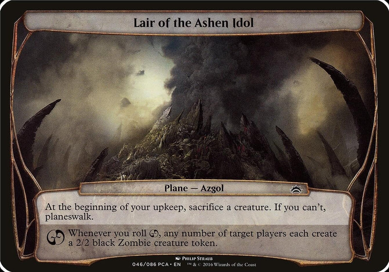 Lair of the Ashen Idol (Planechase Anthology) (Oversize Cards)