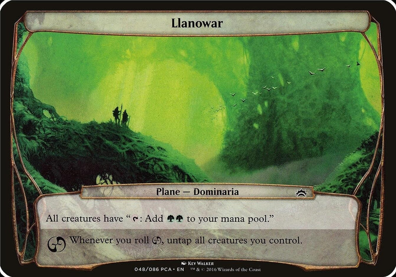 Llanowar (Planechase Anthology) (Oversize Cards)
