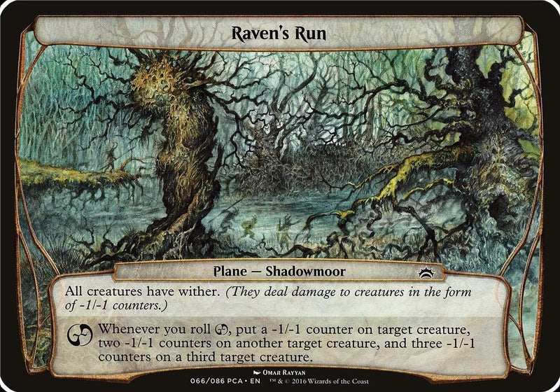 Raven's Run (Planechase Anthology) (Oversize Cards)