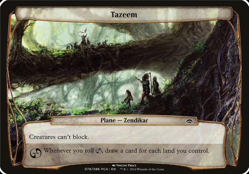 Tazeem (Planechase Anthology) (Oversize Cards)
