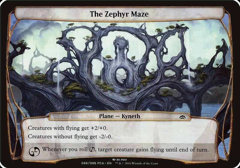The Zephyr Maze (Planechase Anthology) (Oversize Cards)