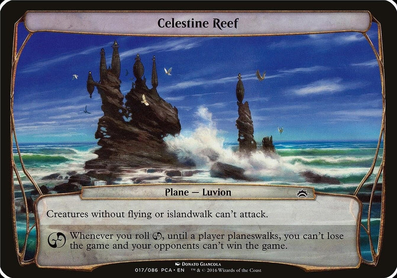 Celestine Reef (Planechase Anthology) (Oversize Cards)