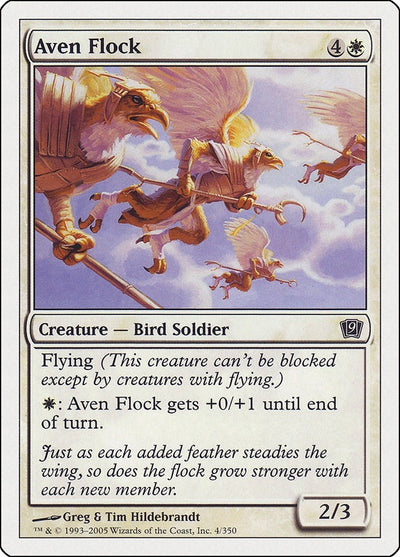 Aven Flock (4) (9th Edition)