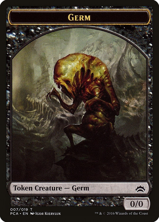 Germ // Goblin Double-Sided Token (7 // 11) (Planechase Anthology)