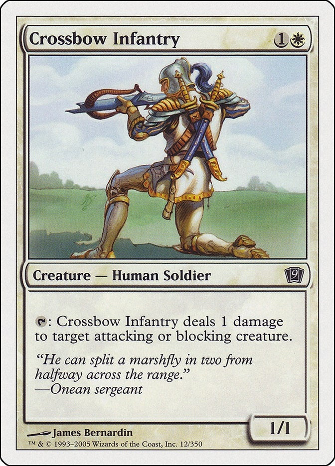 Crossbow Infantry (12) (9th Edition)