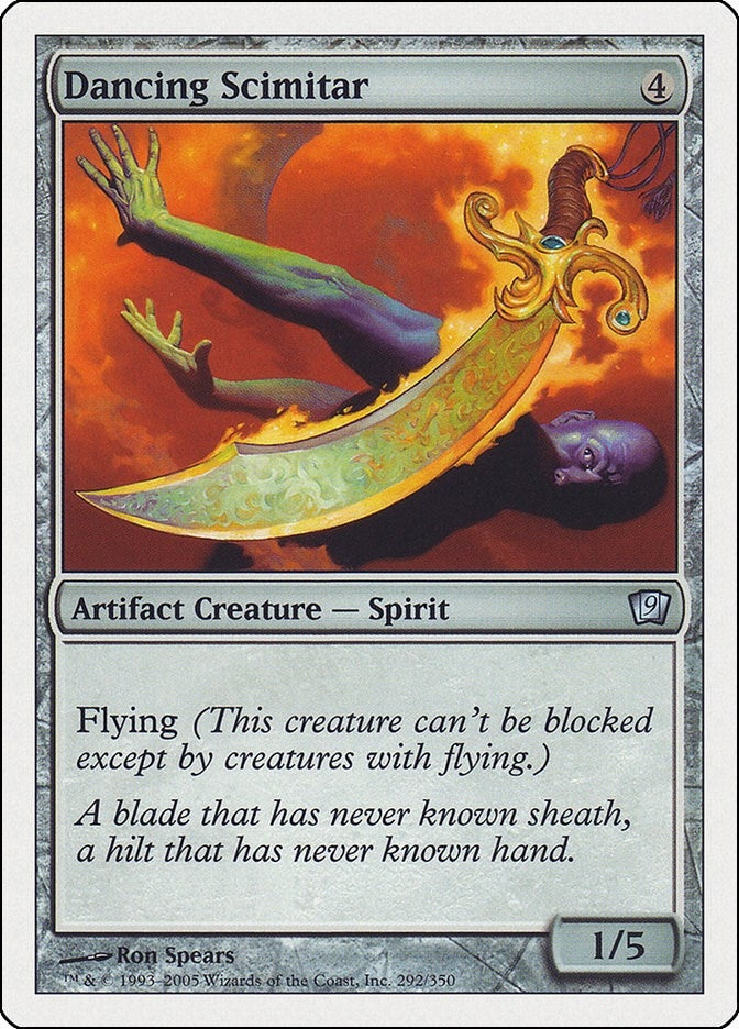 Dancing Scimitar (292) (9th Edition)