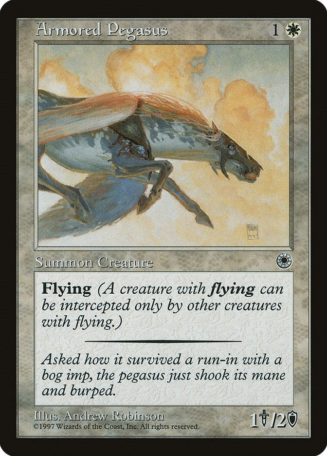 Armored Pegasus (Reminder Text) (Portal)