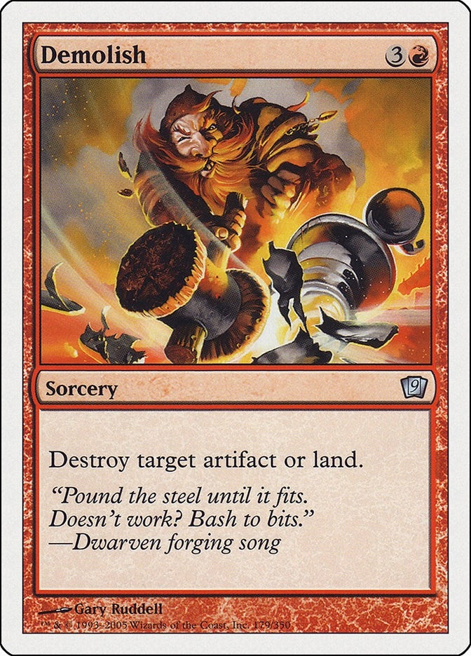 Demolish (179) (9th Edition)