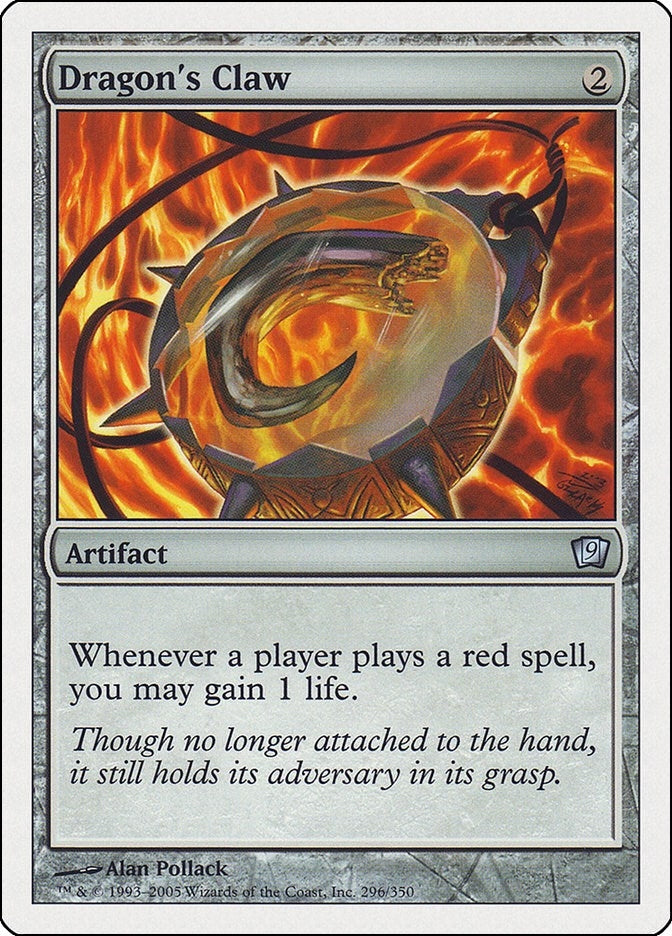 Dragon's Claw (296) (9th Edition)