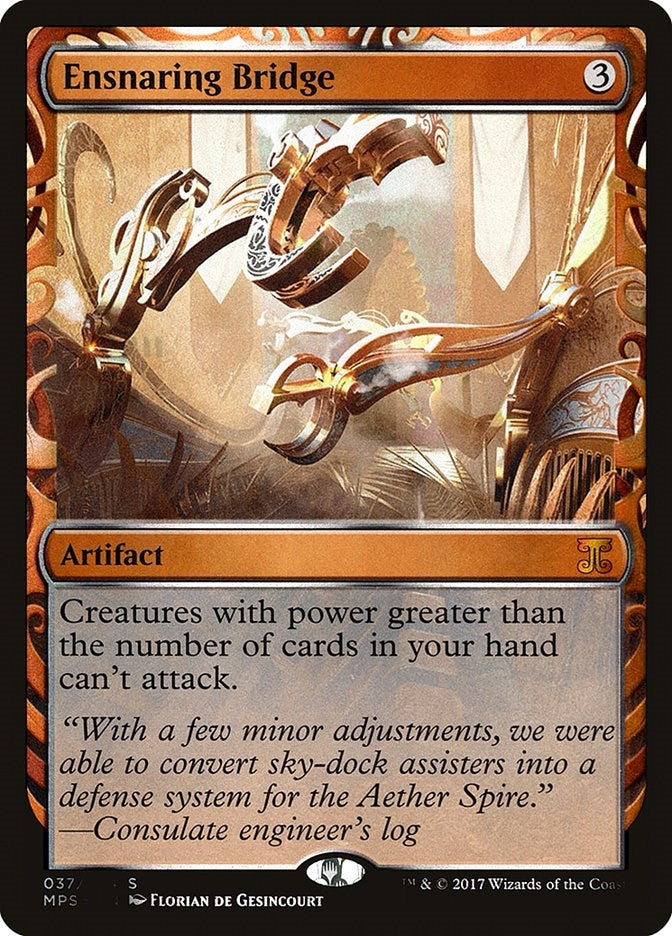 Ensnaring Bridge (37) (Masterpiece Series: Kaladesh Inventions)