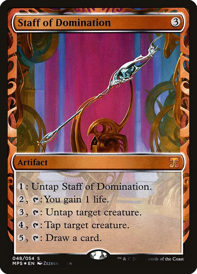 Staff of Domination (48) (Masterpiece Series: Kaladesh Inventions)