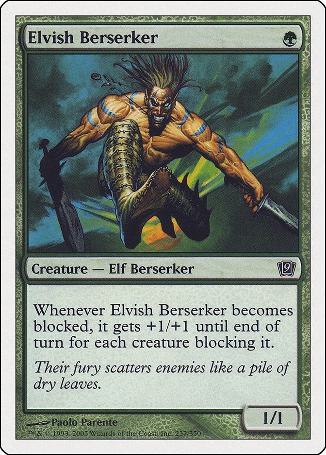 Elvish Berserker (237) (9th Edition)