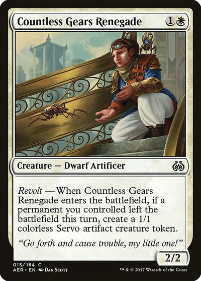 Countless Gears Renegade (13) (Aether Revolt)