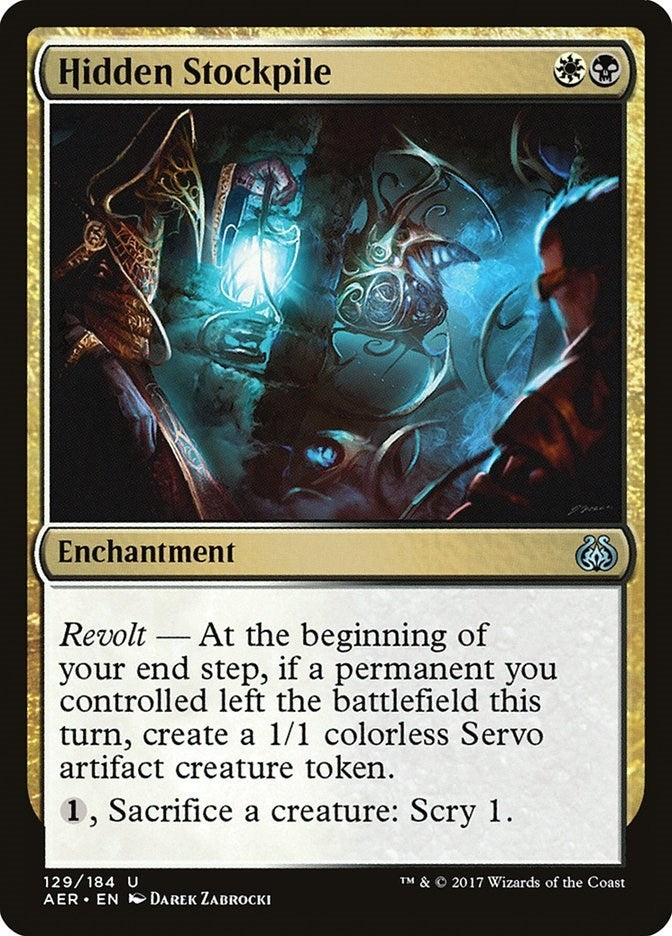 Hidden Stockpile (129) (Aether Revolt)