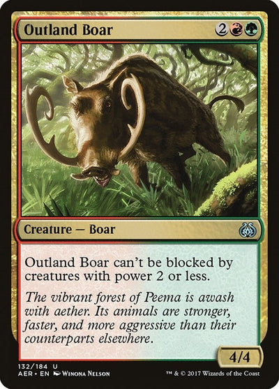 Outland Boar (132) (Aether Revolt)