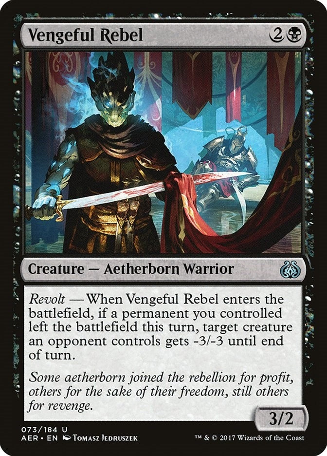 Vengeful Rebel (73) (Aether Revolt)