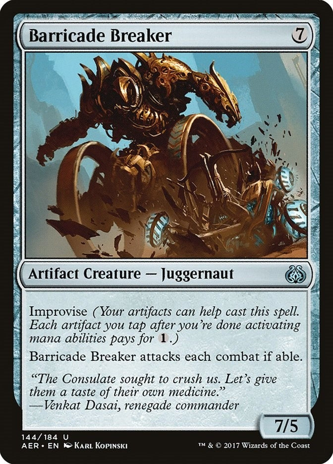 Barricade Breaker (144) (Aether Revolt)