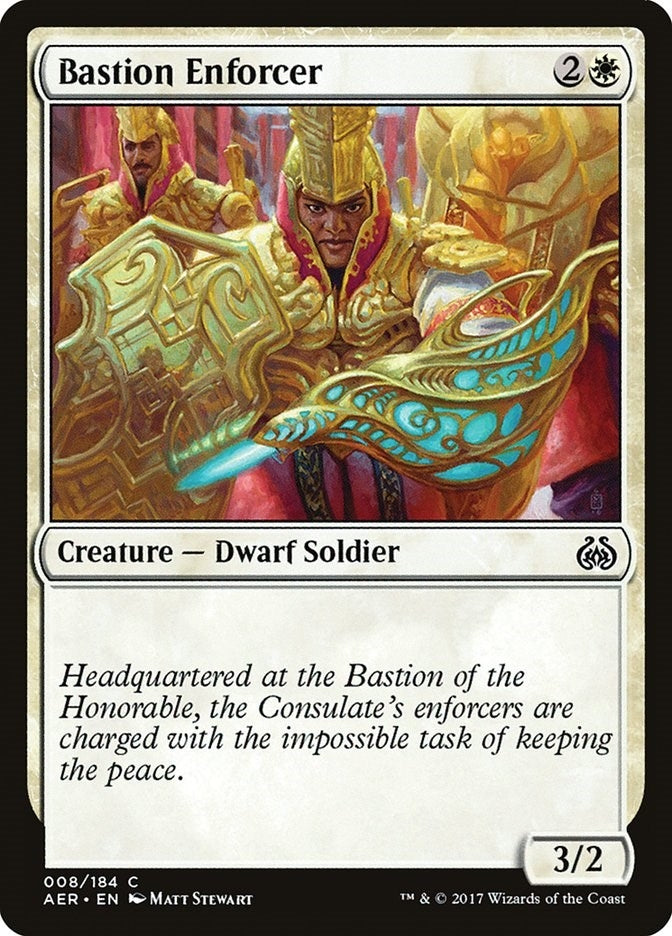 Bastion Enforcer (8) (Aether Revolt)