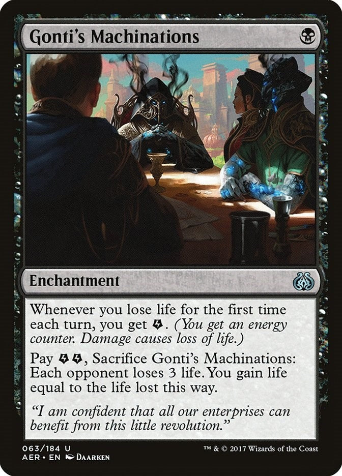 Gonti's Machinations (63) (Aether Revolt)