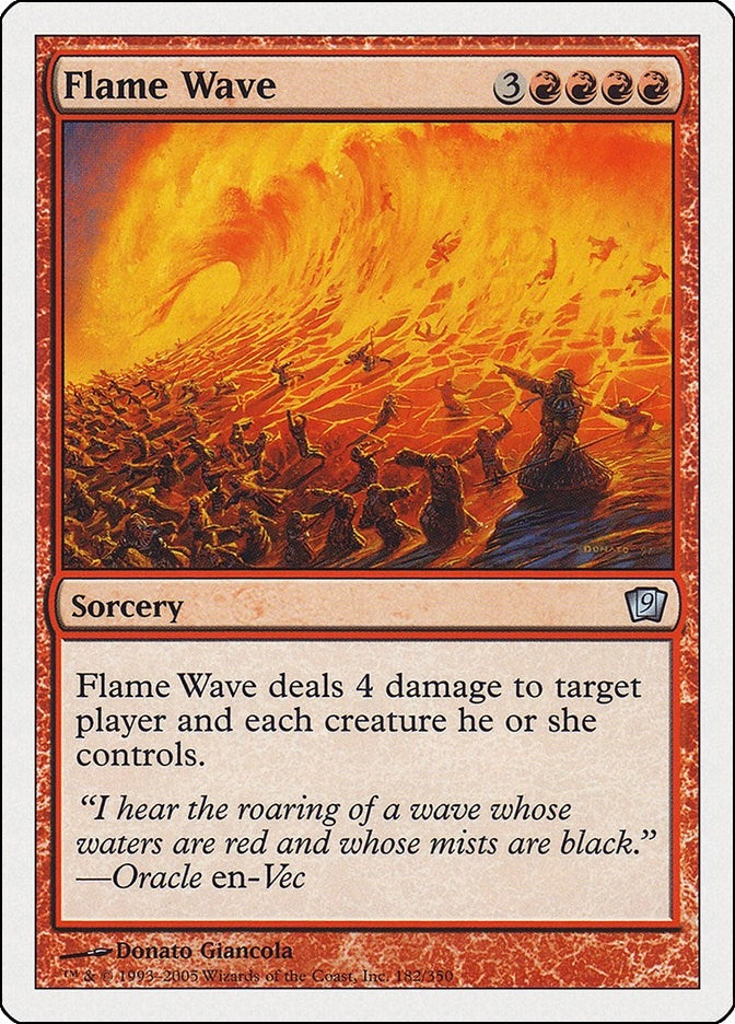 Flame Wave (182) (9th Edition)