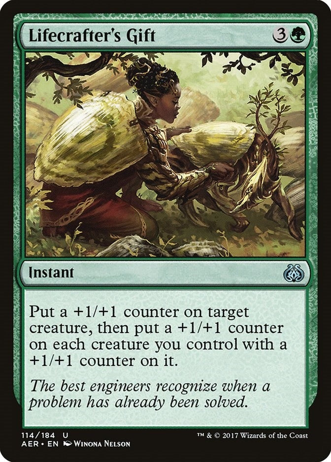 Lifecrafter's Gift (114) (Aether Revolt)
