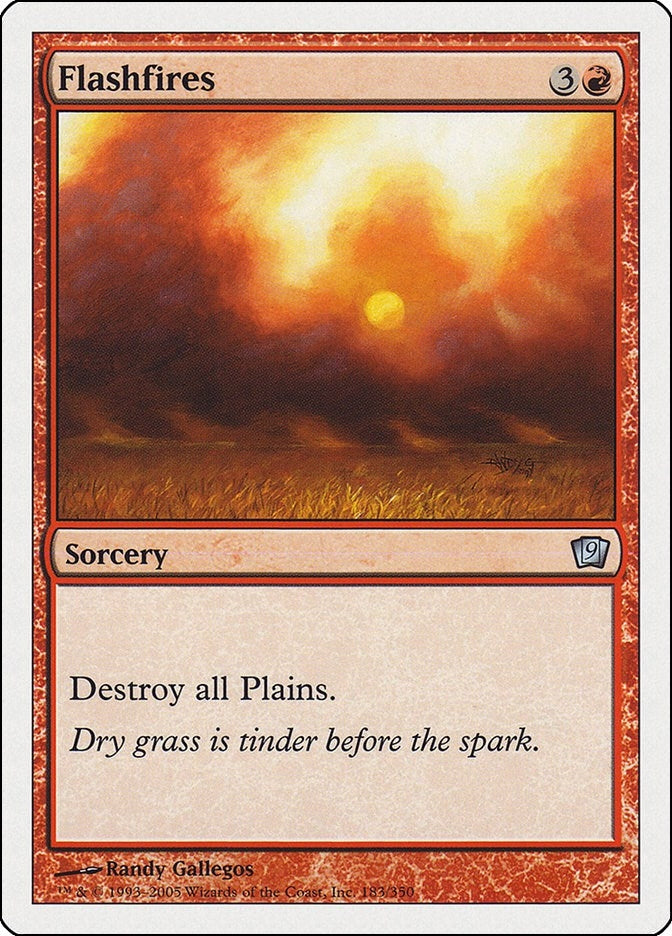 Flashfires (183) (9th Edition)
