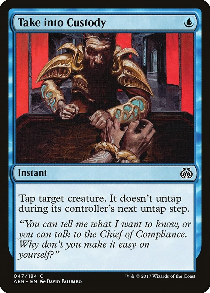 Image for Take into Custody (47) [AER]