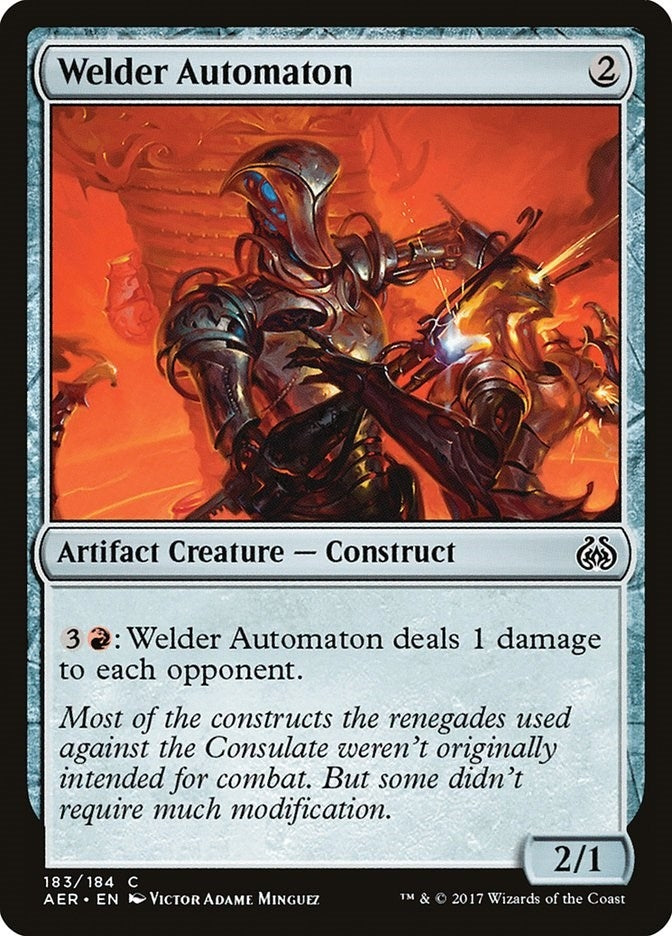 Welder Automaton (183) (Aether Revolt)